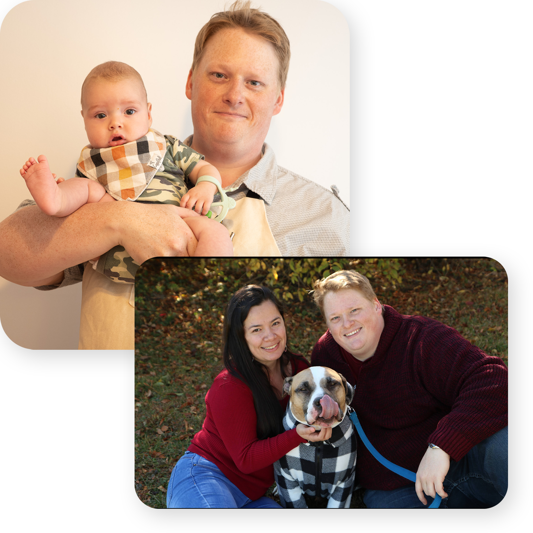 Merrick Robison with family